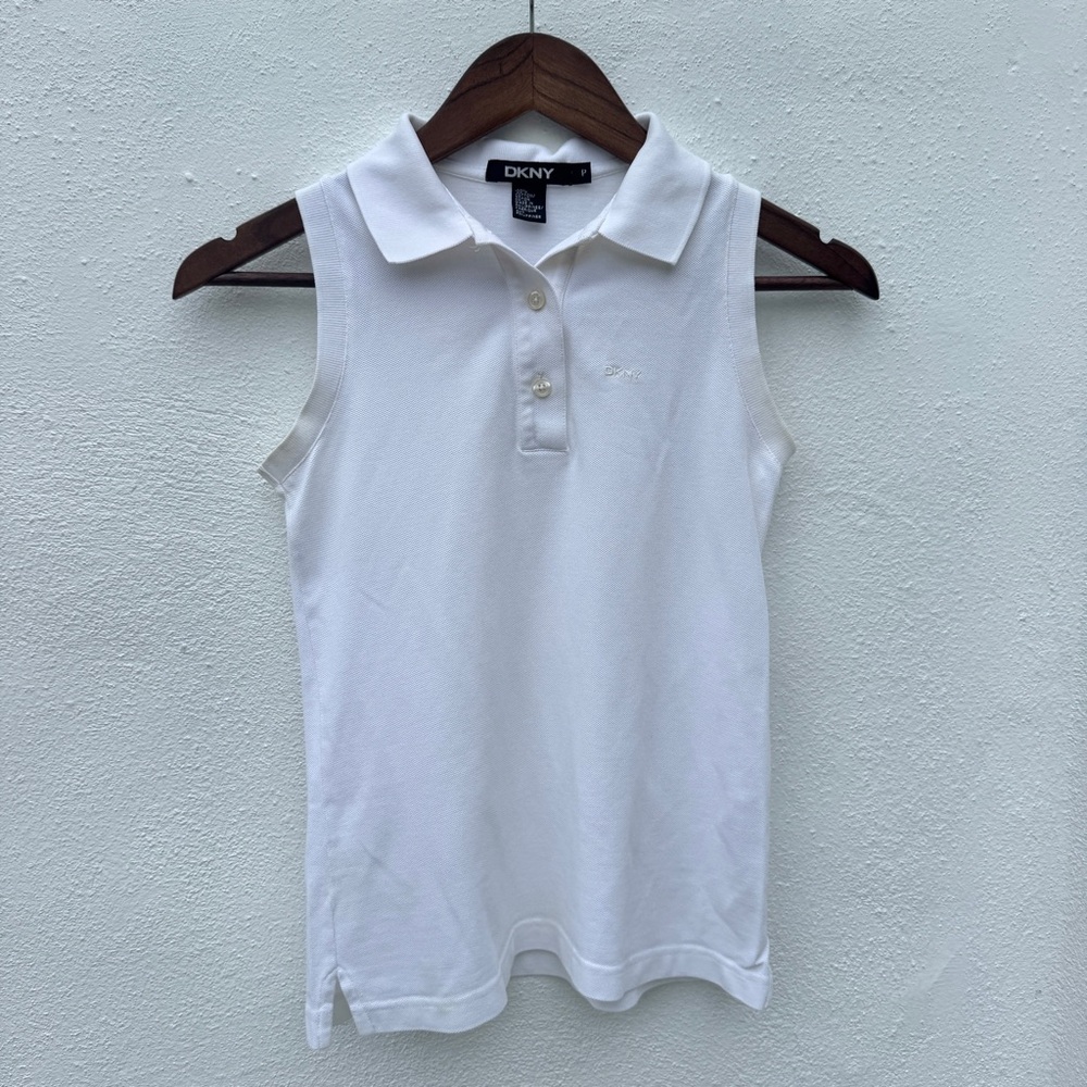 DKNY Sleeveless Polo
